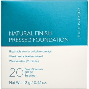 Natural Finish Pressed Foundation SPF 20-Light Ivory